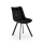 COMORO Dining Chair, 1 pc, Black