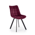 COMORO Dining Chair, 1 pc, Dark Red