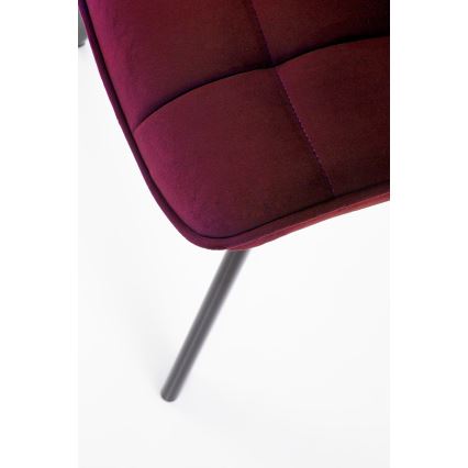 COMORO Dining Chair, 1 pc, Dark Red