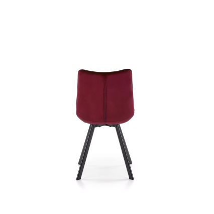 COMORO Dining Chair – Dark Red, 1 pc