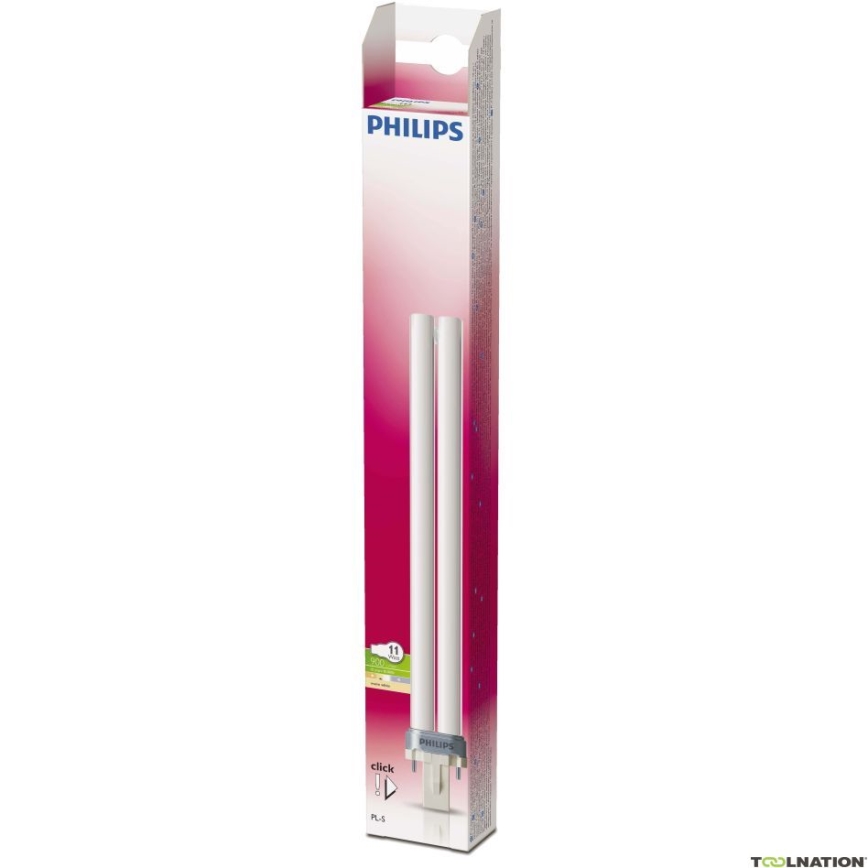 Compact fluorescent bulb Philips G23/11W/230V 2700K