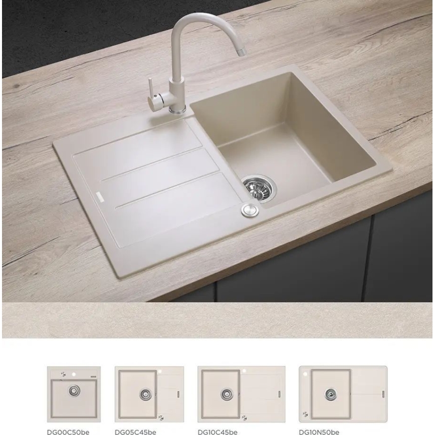 Concept BDG3334BE - Sink faucet 33.5 cm granite/beige