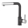 Concept BDG4527BC - Kitchen faucet with pull-out sprayer 26,9 cm granite/black