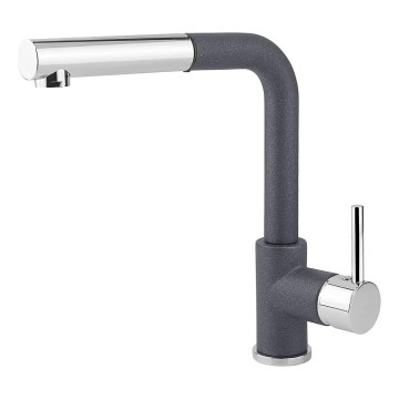 Concept BDG4527DG - Kitchen faucet with pull-out sprayer 26.9 cm granite/dark gray