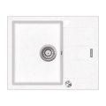 Concept DG05C45WH - CUBIS Kitchen Sink 50x62 cm, Granite/White