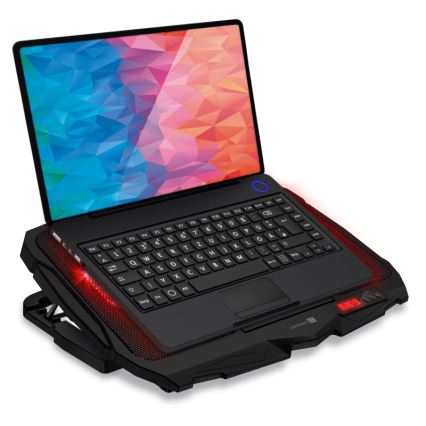 CONNECT IT CCP-2200-RD - Cooling pad for laptop 4x fan 2xUSB black/red