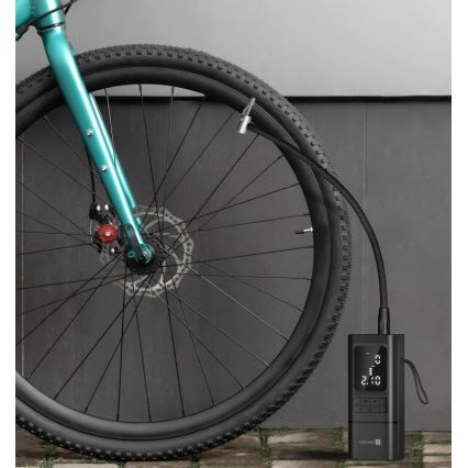 CONNECT IT CFF-4500-BK - AirFlow Digital Pocket Compressor 80W/6000 mAh Black