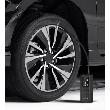 CONNECT IT CFF-4500-BK - AirFlow Digital Pocket Compressor 80W/6000 mAh Black