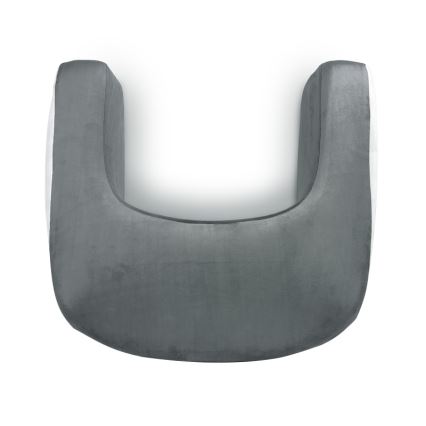 CONNECT IT CFH-1020-GY - ErgoWork Ergonomic Pillow for Reading and Working, Gray/White