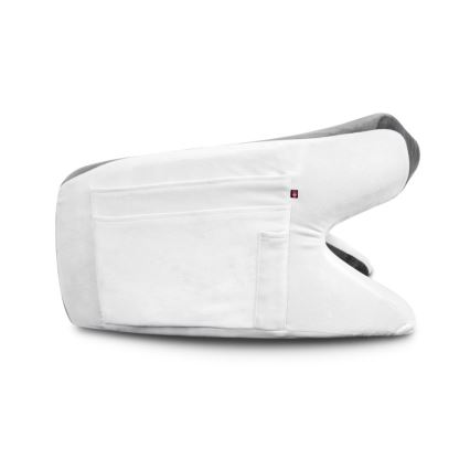 CONNECT IT CFH-1020-GY - ErgoWork Ergonomic Pillow for Reading and Working, Gray/White
