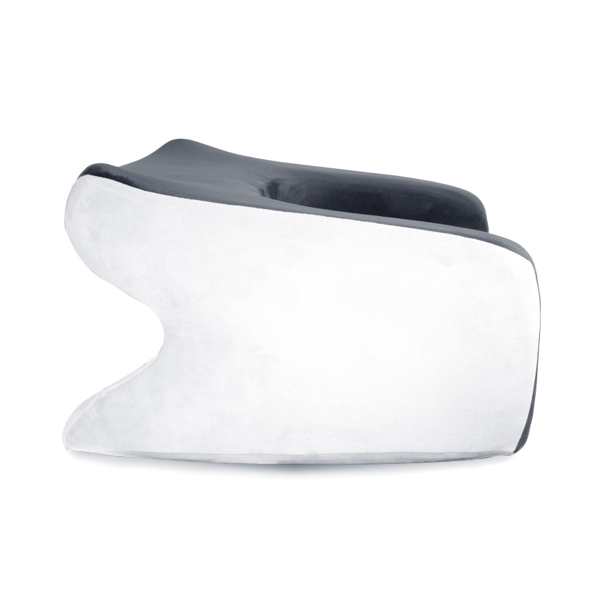 CONNECT IT CFH-1020-GY - ErgoWork Ergonomic Pillow for Reading and Working, Gray/White