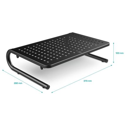CONNECT IT CFH-2010-BK - Multifunctional metal base black