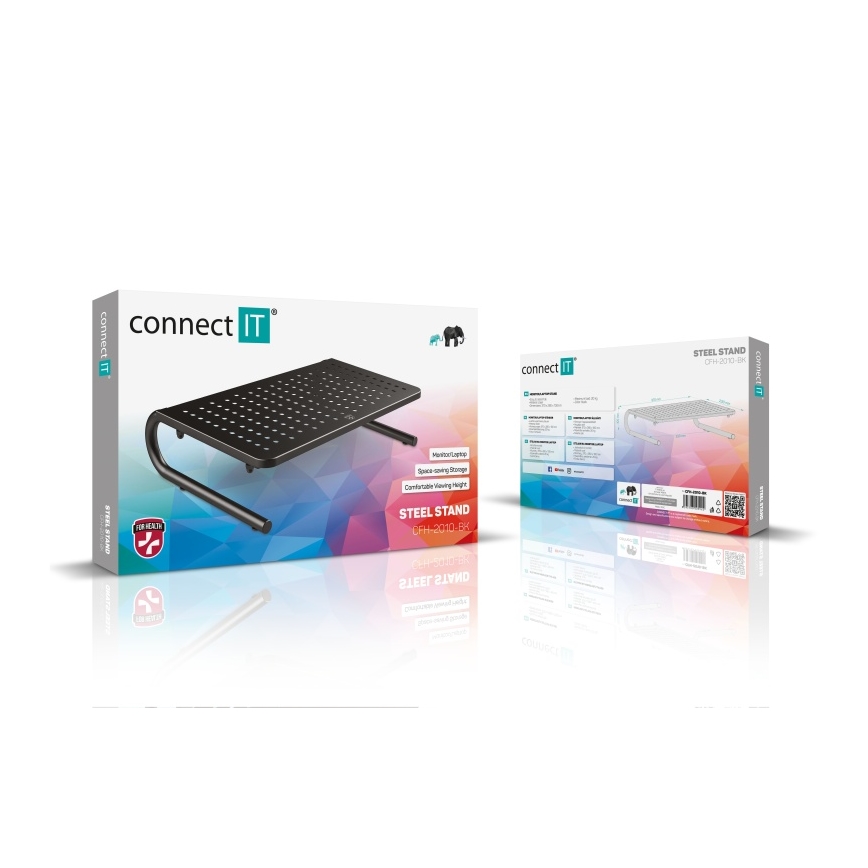 CONNECT IT CFH-2010-BK - Multifunctional metal base black