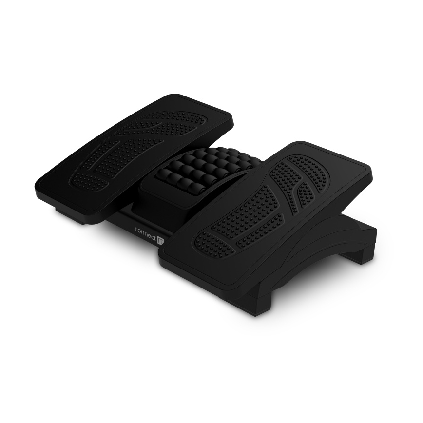 CONNECT IT CFH-4105-BK - Adjustable Footrest, Black