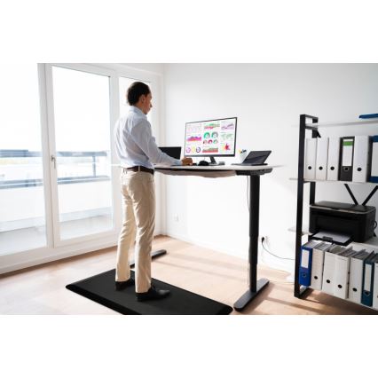 CONNECT IT CFH-4200-BK - Anti-fatigue foot mat black