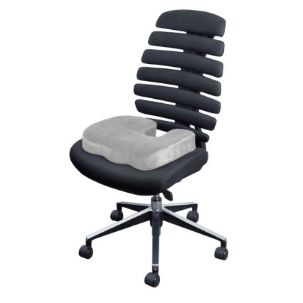 CONNECT IT CFH-5290-GY - Ergonomic chair cushion grey