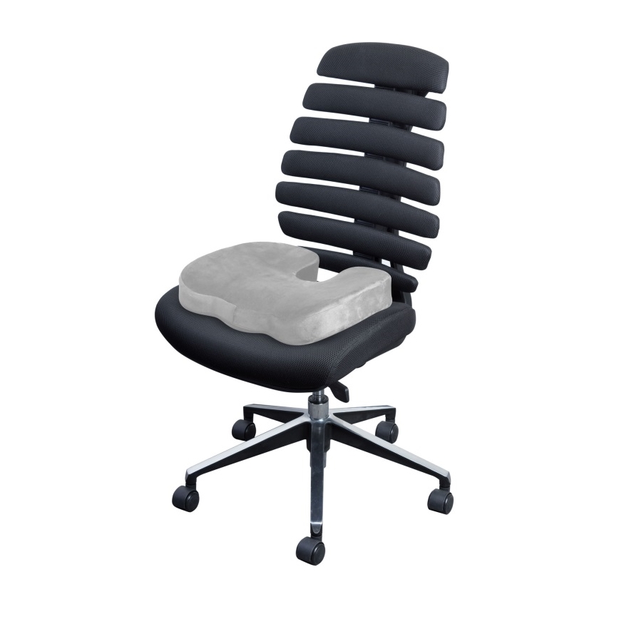 CONNECT IT CFH-5290-GY - Ergonomic chair cushion grey