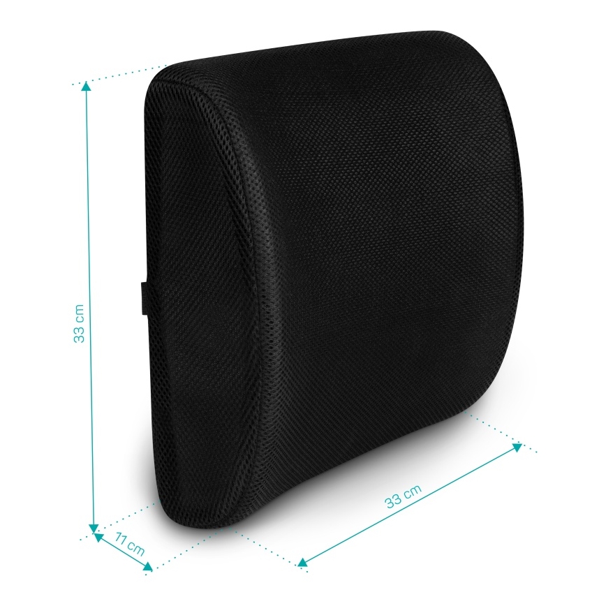 CONNECT IT CFH-5300-BK - Lumbar chair support black