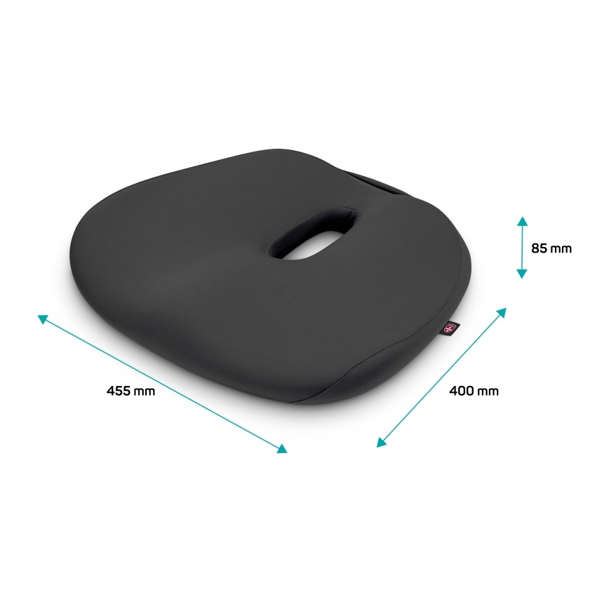 CONNECT IT CFH-5501-GY - Ergonomic chair cushion anthracite