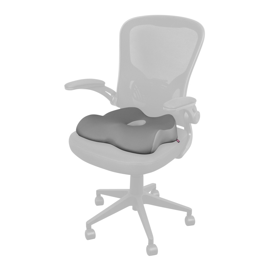 CONNECT IT CFH-5901-GY - Ergonomic chair cushion grey