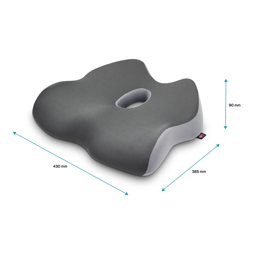 CONNECT IT CFH-5901-GY - Ergonomic chair cushion grey