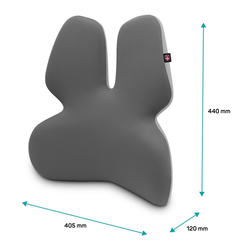 CONNECT IT CFH-5902-GY - Lumbar chair support grey