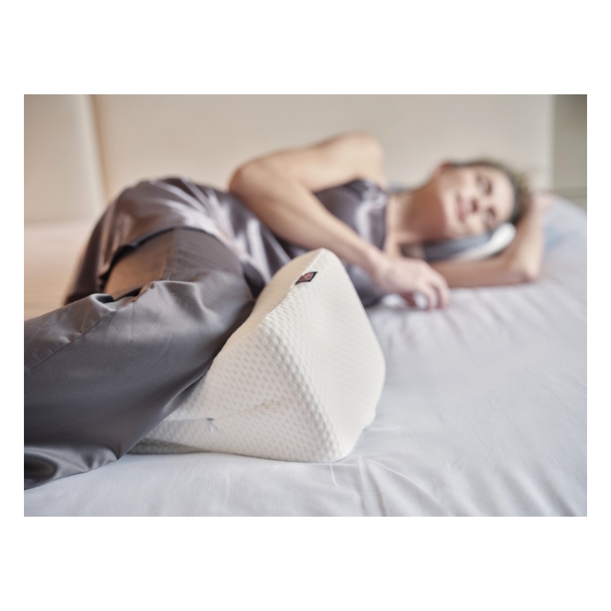 CONNECT IT CFH-6010-WH - Anatomic knee pillow Taurus Knee white