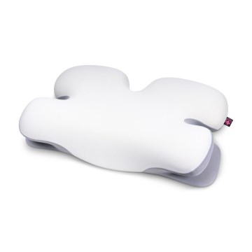 CONNECT IT CFH-6030-WH - Anatomic pillow Virgo white/grey