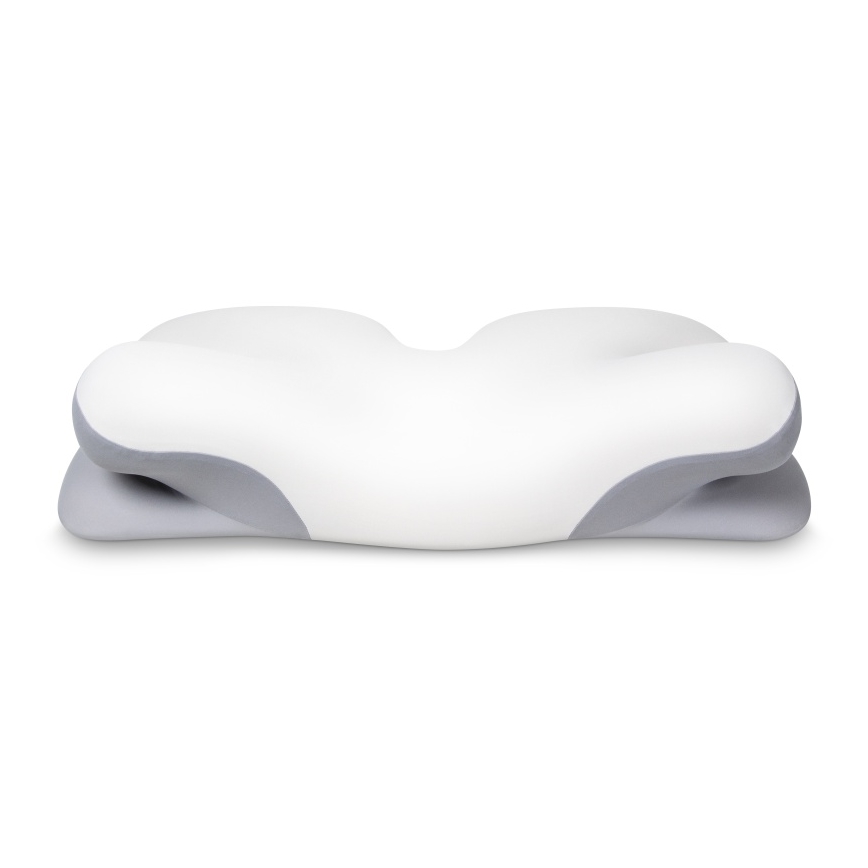 CONNECT IT CFH-6030-WH - Anatomic pillow Virgo white/grey