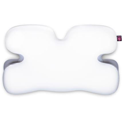CONNECT IT CFH-6030-WH - Anatomic pillow Virgo white/grey