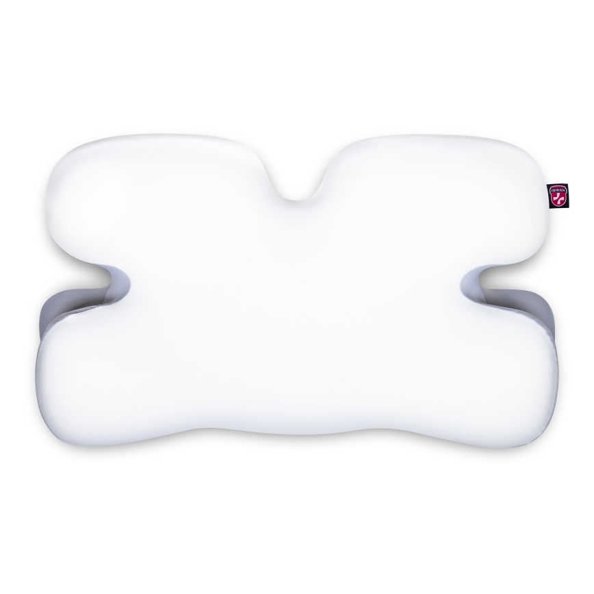 CONNECT IT CFH-6030-WH - Anatomic pillow Virgo white/grey