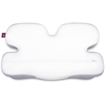 CONNECT IT CFH-6030-WH - Anatomic pillow Virgo white/grey