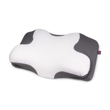 CONNECT IT CFH-6031-WH - Anatomic pillow Lyra white/grey