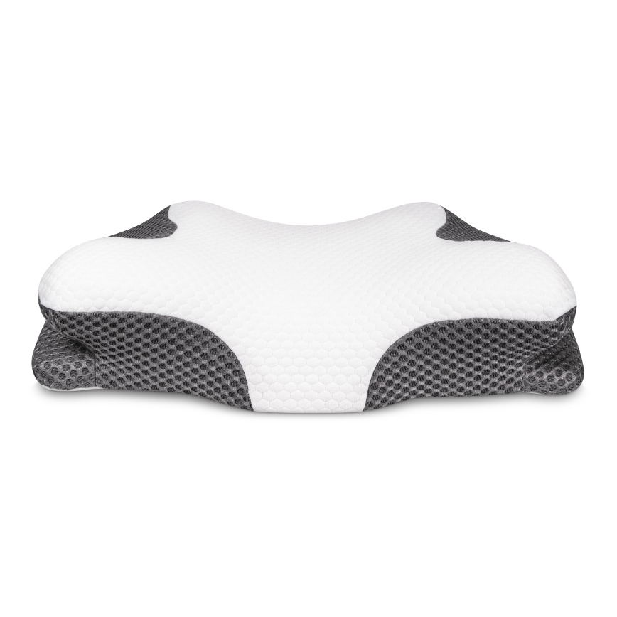 CONNECT IT CFH-6031-WH - Anatomic pillow Lyra white/grey