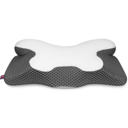 CONNECT IT CFH-6031-WH - Anatomic pillow Lyra white/grey
