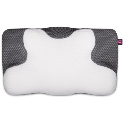 CONNECT IT CFH-6031-WH - Anatomic pillow Lyra white/grey