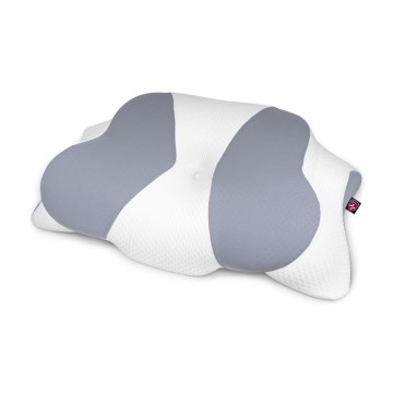CONNECT IT CFH-6032-WH - Anatomic pillow Gemini white/grey