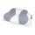 CONNECT IT CFH-6032-WH - Anatomic pillow Gemini white/grey