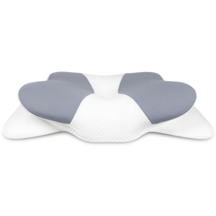 CONNECT IT CFH-6032-WH - Anatomic pillow Gemini white/grey