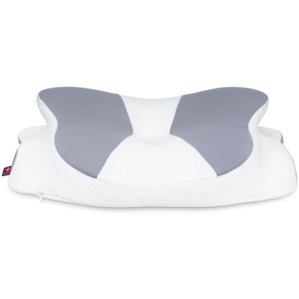 CONNECT IT CFH-6032-WH - Anatomic pillow Gemini white/grey