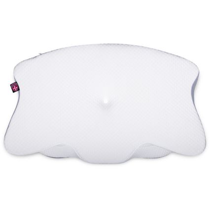 CONNECT IT CFH-6032-WH - Anatomic pillow Gemini white/grey