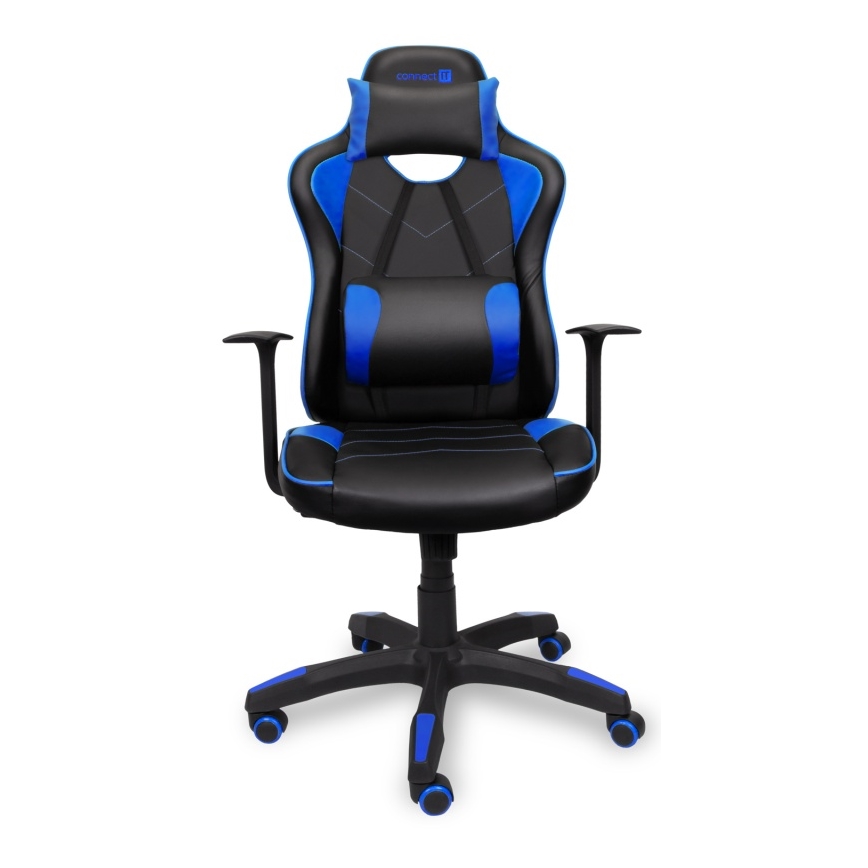 CONNECT IT CGC-0700-BL - Gaming chair LeMans Pro black/blue
