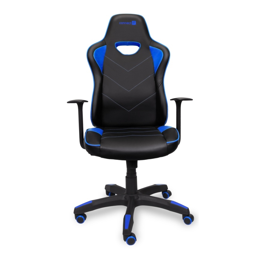 CONNECT IT CGC-0700-BL - Gaming chair LeMans Pro black/blue