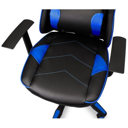 CONNECT IT CGC-0700-BL - Gaming chair LeMans Pro black/blue