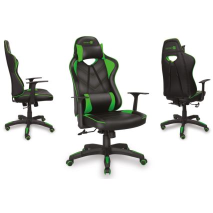 CONNECT IT CGC-0700-GR - Gaming chair LeMans Pro black/green