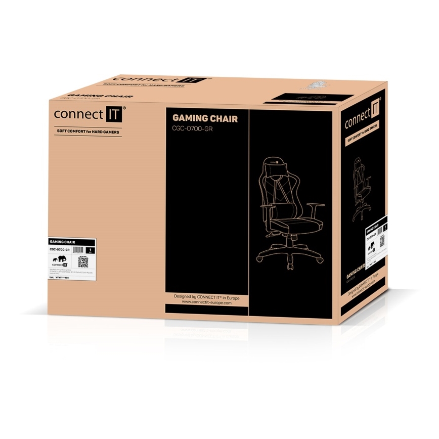 CONNECT IT CGC-0700-GR - Gaming chair LeMans Pro black/green