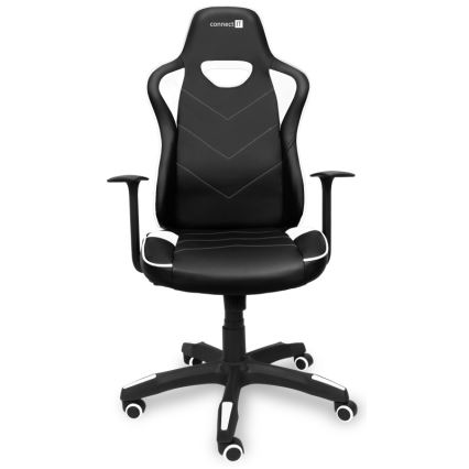 CONNECT IT CGC-0700-WH - Gaming chair LeMans Pro black/white