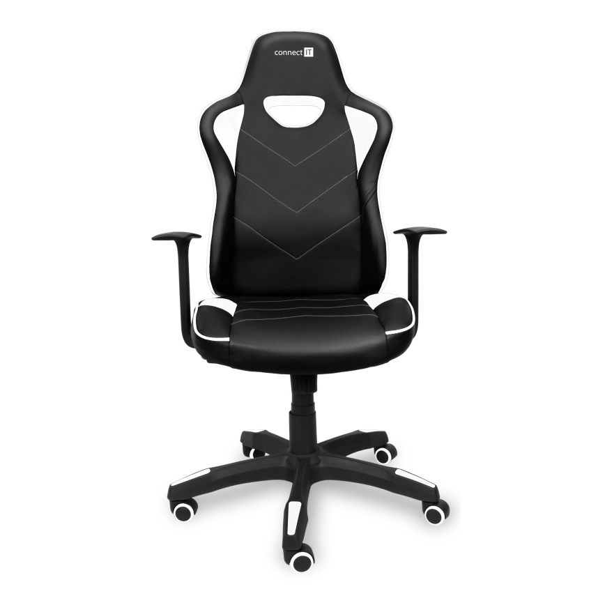 CONNECT IT CGC-0700-WH - Gaming chair LeMans Pro black/white