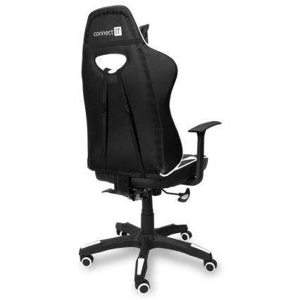 CONNECT IT CGC-0700-WH - Gaming chair LeMans Pro black/white