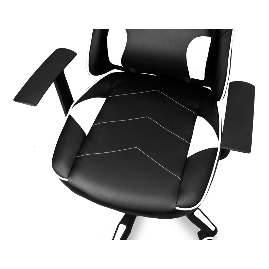 CONNECT IT CGC-0700-WH - Gaming chair LeMans Pro black/white